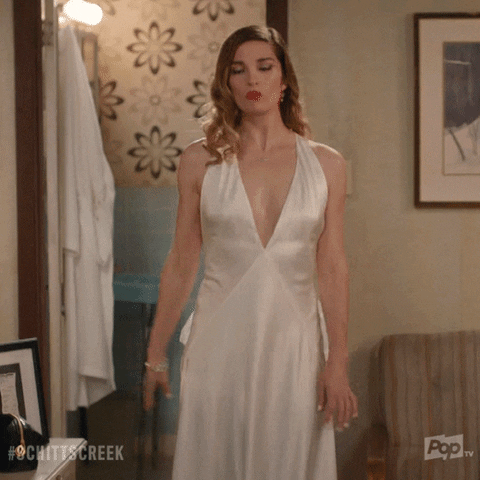 Pop Tv Dress GIF by Schitt's Creek