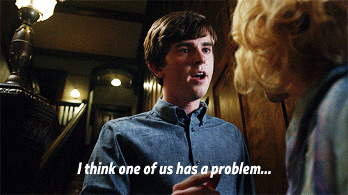 bates motel i think one of us has a problem GIF by A&E