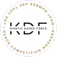 Dance Competition Kdf Sticker by Kinetic Dance Force