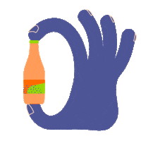 Okdrinkup Sticker by OK Kombucha