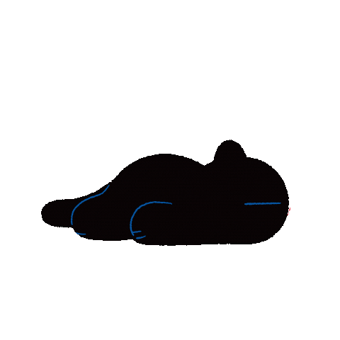 minayuyu giphyupload cat cats sleep Sticker
