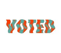 Voted Sticker