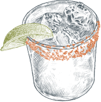 Margarita Sticker by etta Restaurants