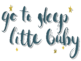 Go To Sleep Baby Sticker