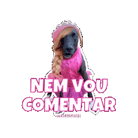 Dog Comentar Sticker