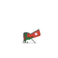 الاردن Sticker by All Jordan Youth Commission