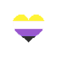 heart queer Sticker by Sunrose