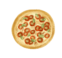 Pizza Sticker