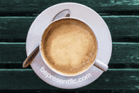 bepresentevents logo coffee latte latte art GIF