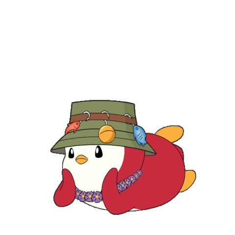 Bored Hurry Up Sticker by Pudgy Penguins