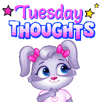 Tuesday Morning Sticker by Lucas and Friends by RV AppStudios