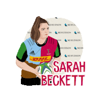 Womens Rugby Sticker by Harlequins Women