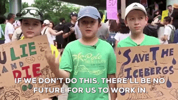 protest climate change global climate strike climate protest GIF