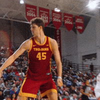 Basketball Hoops GIF by USC Trojans