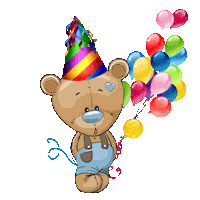 Happy Birthday Party Sticker