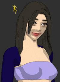 Girl Smile GIF