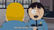 police randy marsh GIF by South Park 