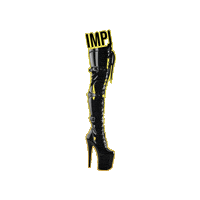 impistudio heels flamingo pleaser impi Sticker