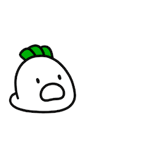 Surprised Panic Sticker