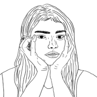 maggietunggono beauty girls make up eyebrow GIF