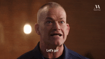 Awesome Lets Go GIF by MasterClass
