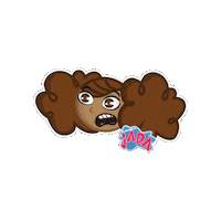 terrancethartist what illustration shock surprised Sticker