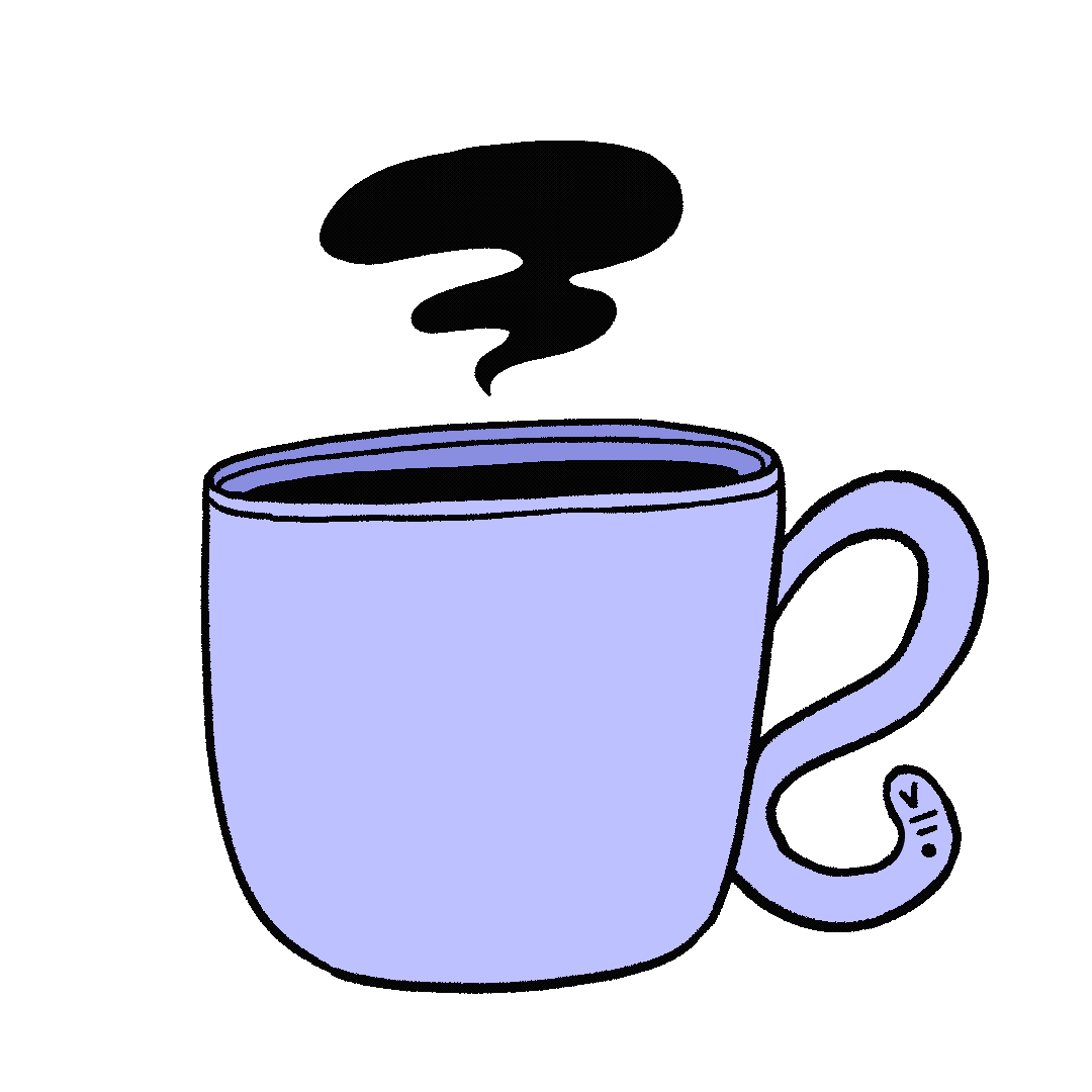 Wake Up Coffee Sticker