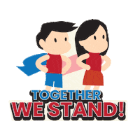 Together We Stand Sticker by GMA Pinoy TV