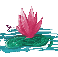 Flor Dragonfly Sticker