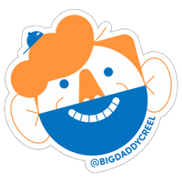 Bigdaddycreel Sticker