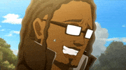 anibeatscomics smile awkward nervous righteouswarriors GIF
