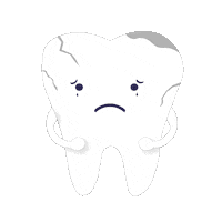 Sad Dentist Sticker by ImpactoDental