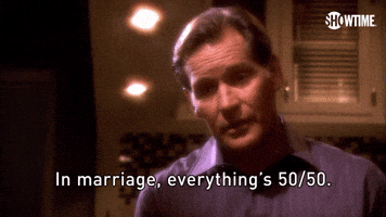 In Marriage, Everything's 50/50