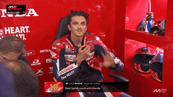 Happy Honda GIF by MotoGP™