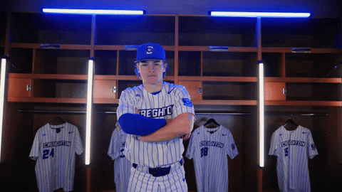 Baseball GIF by Creighton University Athletics