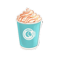 Pumpkin Spice Fall Sticker by Blue Luna
