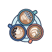 Specialty Coffee Sticker by Blue Luna