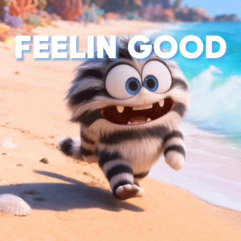 Happy Good Vibes GIF by Calmlings