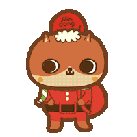 santa love Sticker by DinDong