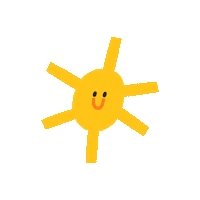 Happy Sun Sticker by Maisonette