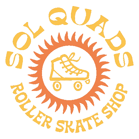 SolQuads giphyupload roller derby rollerskate skate shop Sticker