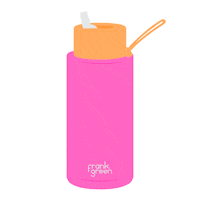 Water Bottle Coffee Sticker by FrankGreenOfficial