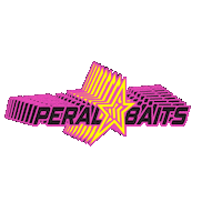 Pink Krill Sticker by PERALBAITS_OFFICIAL