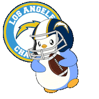 Los Angeles Football Sticker by Pudgy Penguins