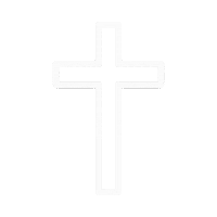 Neon Cross Sticker by Creative Crew