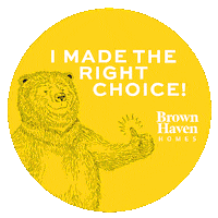Sticker by Brown Haven Homes