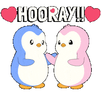 I Love You Party Sticker by Pudgy Penguins