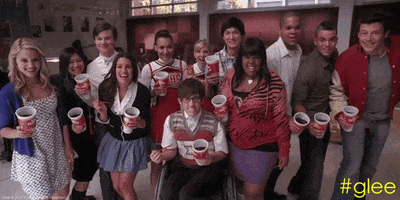 lea michele glee GIF by 20th Century Fox Home Entertainment