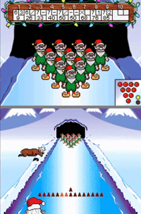 Elf Bowling Christmas GIF by NakNick.com