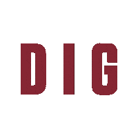 Broncos Volleyball Dig Sticker by Santa Clara Broncos